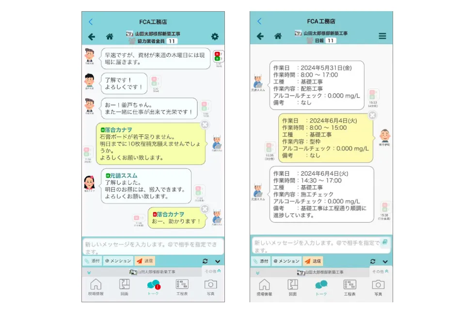 現場PLUS トーク