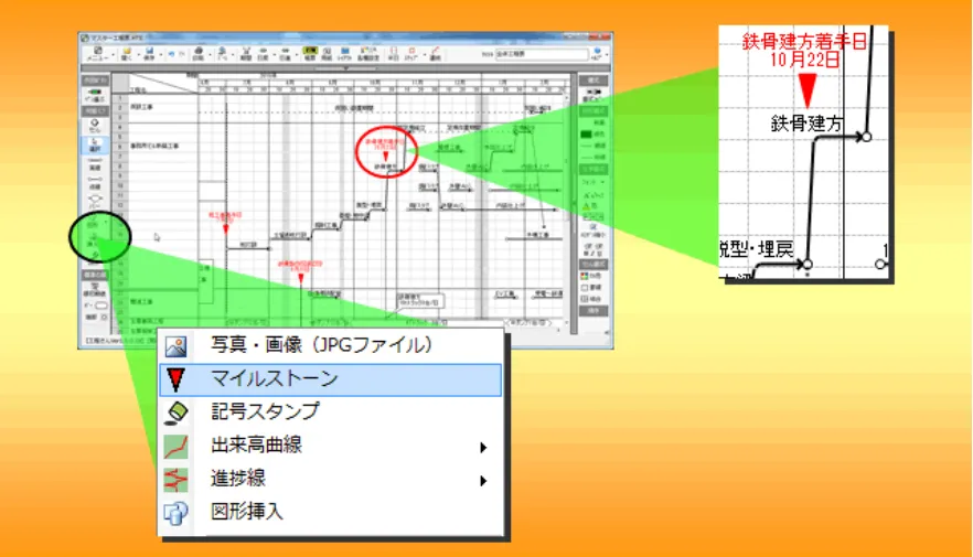 工程さん マイルストーン