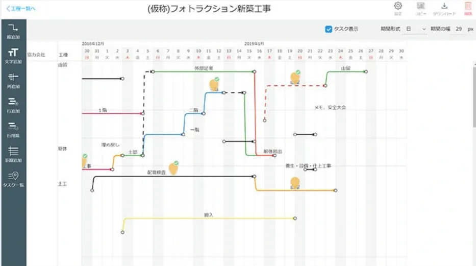 Photoruction 工程表